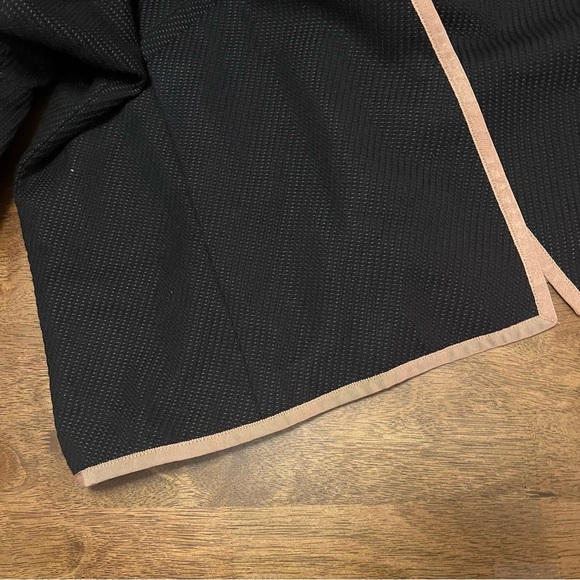 Talbots Snap Up Lined Black Coat Jacket 16W Quiet Luxury Fall Winter - Picture 10 of 12